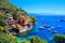 Luxurious seaside villas of Portofino, Italy