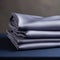 Luxurious Silk Sheets In Dark Silver And Light Purple Tones