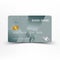 Luxurious silver credit card.background.