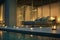 Luxurious spa setting with soft lighting, relaxing music, and serene decor, evoking a sense of serenity and well-being. Generative