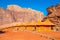 Luxurious tourist camping at Wadi Rum, Jordan