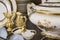 Luxurous dining tableware set