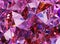 Luxury Abstract Realistic Purple Crystal Texture Reflection Close Up Background 3D rendering