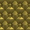 Luxury antique gold brass upholstery foil metal glass mosaic with corrosion 3D seamless texture