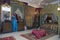 Luxury arabic interior of harem room in Tunisia
