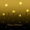 Luxury background with falling golden stars with sparks.