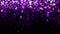 Luxury background glitter purple particles. Beautiful holiday light background template for premium design. Shiny magic particle