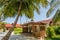 Luxury beautiful small villa on the exotic beach located at the tropical island