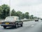 Luxury beautiful vintage Rolls-Royce Silver Wraith II driving on Dutch highway