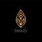 Luxury Beauty Leaf Elegant Logo Style Sign Symbol Icon