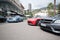 Luxury cars outside Monte Carlo Casino