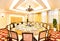 Luxury chinese banqueting room in hotel