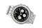 Luxury Classic Analog Men`s Wrist Silver Watch. 3d Rendering