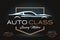 Luxury classic car logo emblem