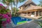 Luxury, Classic, and Private Balinese style villa with pool outdoor