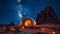 Luxury Desert Glamping under the Stars. Igloo tents in Jordan