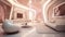 Luxury Design: Cream & Pink, Shiny Bionic Walls, Award-Winning 8K HD