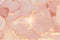 Luxury dusty rose, and gold stone quartz or marble texture