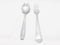 Luxury Expensive Stylish Classy Elegant Silver Metallic Eating Spoon and Fork Cutlery for Dining Kitchen Utensils 01