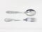 Luxury Expensive Stylish Classy Elegant Silver Metallic Eating Spoon and Fork Cutlery for Dining Kitchen Utensils 03