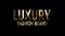 Luxury fashion brand - text animation