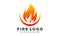 Luxury fire illustration vector logo