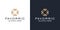 Luxury furniture logo design template