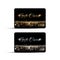Luxury gift cards vector templates set
