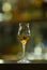 Luxury glass of cognac