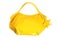 Luxury Glossy Yellow Handbag