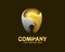 Luxury gold dental logo design template