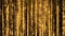 Luxury golden abstract background beautiful luxurious curtain particle rain vintage bokeh light