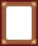 Luxury golden decorative frame