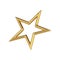 Luxury golden jewellery isometric decorative design glossy template 3d icon realistic vector