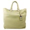 Luxury green leather female bag