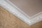 Luxury Home ceiling corner ornamental moulding detail