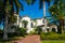 Luxury home at Golden Isles neighborhood in Hallandale Beach, Florida