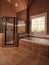 Luxury Home Tile Bathroom with window