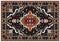 Luxury Indian Rug. Old Turkish kilim. Vintage Persian carpet, tribal texture. Ethnic textile. Easy to edit and change a few colors