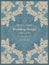 Luxury invitation card Vector. Royal victorian pattern ornament. Rich rococo backgrounds. Blue bell colors