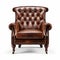Luxury Leather Tufted Chair - High Detail, High Resolution Armchair