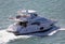 Luxury life yacht in Miami beach Florida Caribbean boat