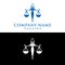 Luxury logo for law angels