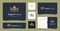 Luxury logo for the mansion, rent, real estate and mortgage industries