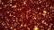 Luxury, magic and happy holidays background, golden sparkling glitter, stars and magical glow on festive red backdrop