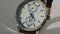 Luxury man watch detail, chronograph close up 4K