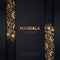 Luxury mandala background with golden arabesque pattern. ornament elegant invitation wedding card , invite , backdrop cover banner