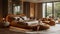 luxury master bedroom, AI Generative