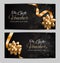 Luxury Members, Gift Card Template for your Business Vector Illustration