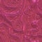 Luxury metal bright pink foil, curve seamless candy pattern